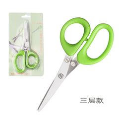Multi-Layer Kitchen Herb Scissors