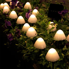 LED Solar Mushroom Lights