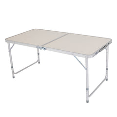 4ft Silver Outdoor Folding Table