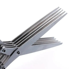 Multi-Layer Kitchen Herb Scissors