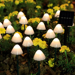 LED Solar Mushroom Lights