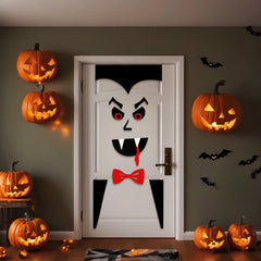 Halloween decorations room door window stickers decor