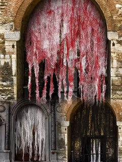 Halloween Decorative Horror Cloth Door Curtain