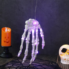 Halloween Glowing Skeleton Hand Decor