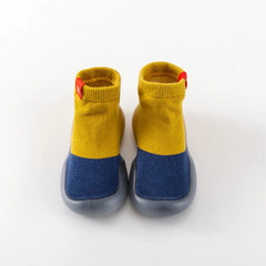 Children's Baby Soft Sole Anti Slip Silicone Floor Socks Wear-resistant Walking Shoes