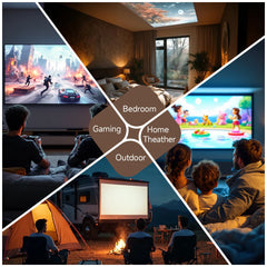 Magcubic Mini Projector 4K Native 1080P
