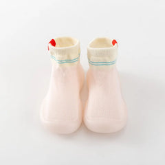 Children's Baby Soft Sole Anti Slip Silicone Floor Socks Wear-resistant Walking Shoes