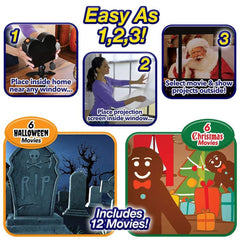 Halloween Christmas Holiday Projector