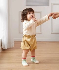 Children's Baby Soft Sole Anti Slip Silicone Floor Socks Wear-resistant Walking Shoes