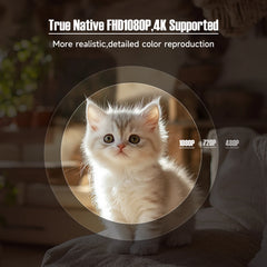 Magcubic Mini Projector 4K Native 1080P
