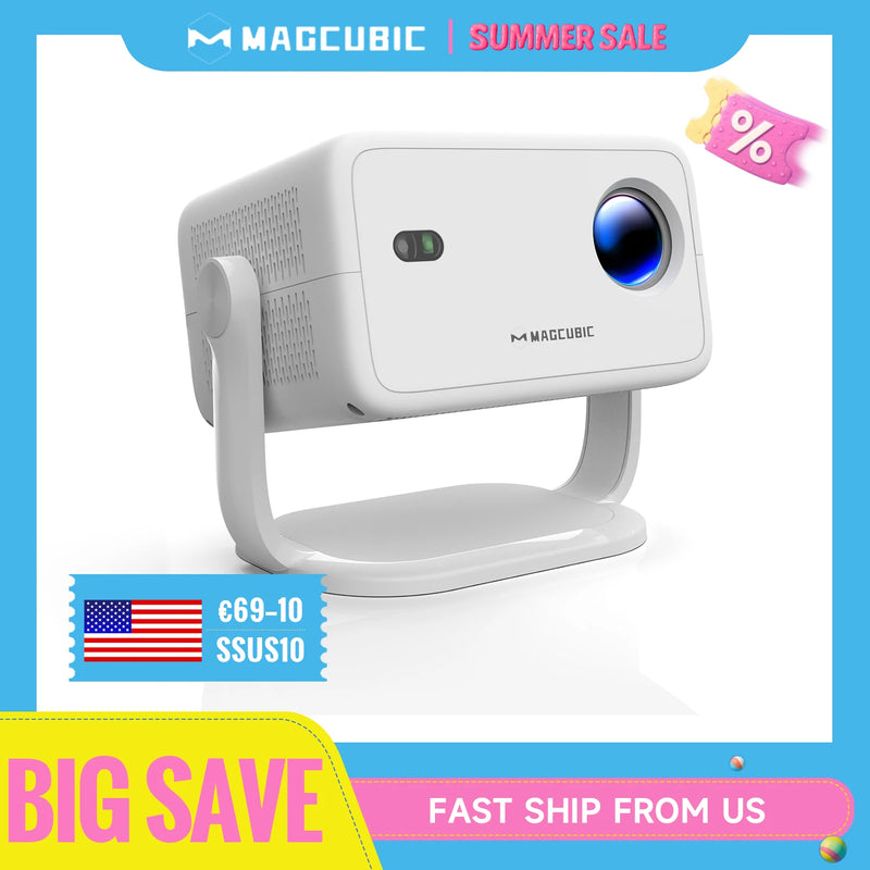 Magcubic Mini Projector 4K Native 1080P
