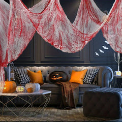 Halloween Decorative Horror Cloth Door Curtain