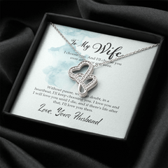Heart-to-heart Pendant Necklace for Wife