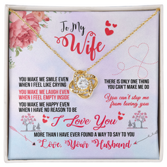 Love Knot Necklace for Wife