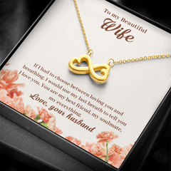 Endless Love Necklace for Wife