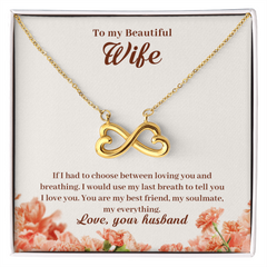 Endless Love Necklace for Wife