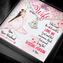 Anchor Pendant Necklace for Wife