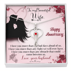 Heart Scope Necklace for Wife
