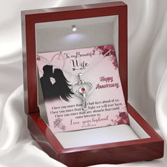 Heart Scope Necklace for Wife