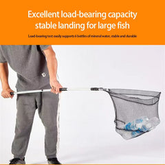 Foldable Fishing Landing Net Aluminum Alloy Frame