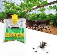 Folding Hanging Fly Trap Cage Outdoor Indoor Fly Bag