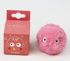 Interactive Plush Catnip Ball Toy